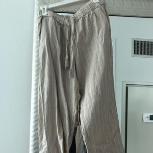 Mango Linen Pants
